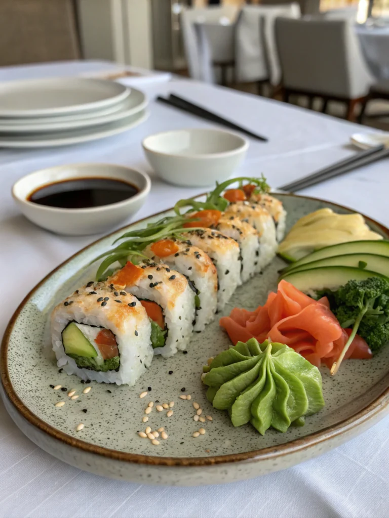 baked sushi