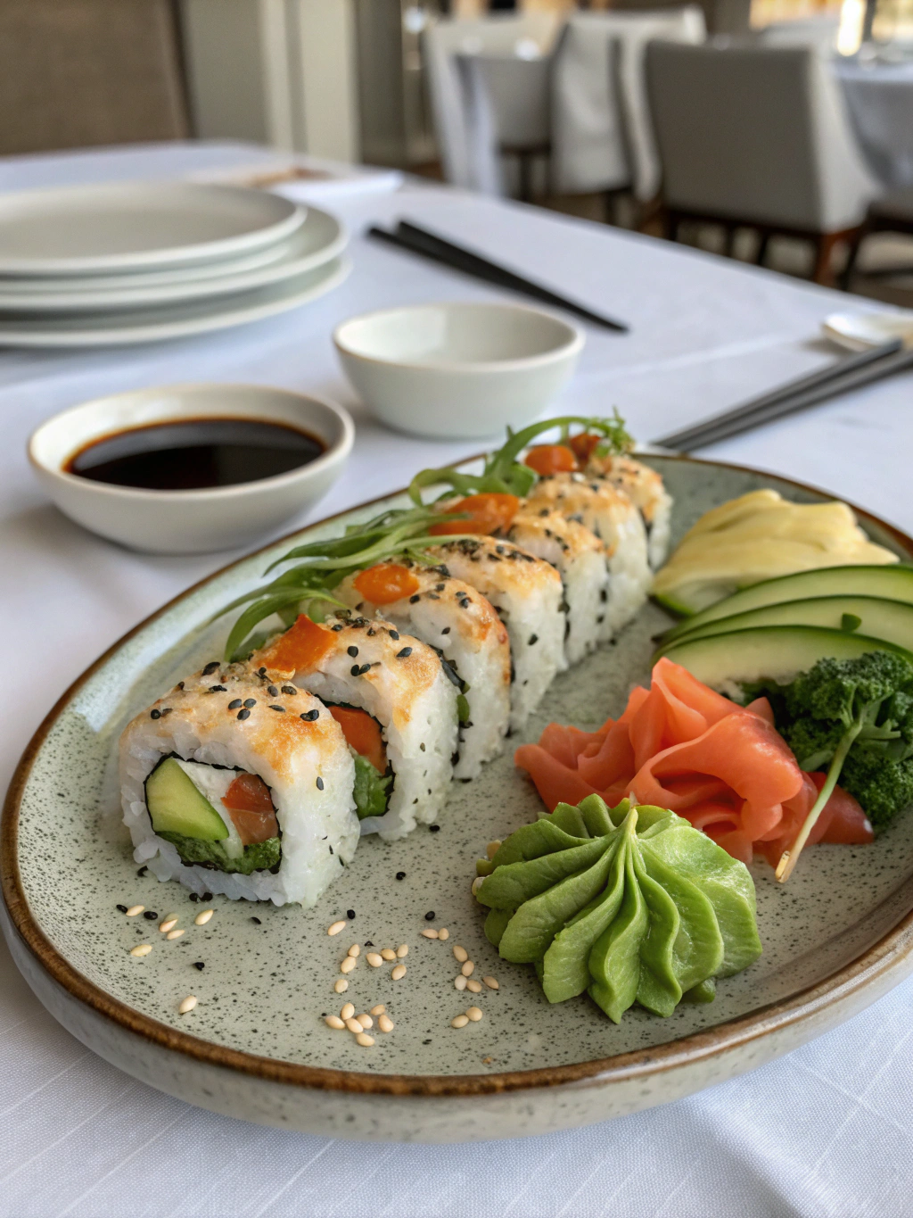 baked sushi